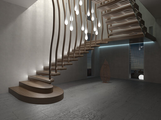 Wave - organische Designtreppen von Siller