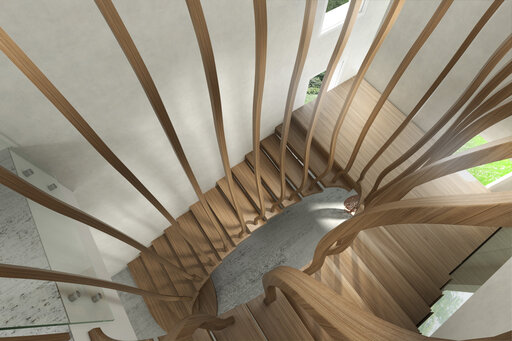 Wave - organic stiar designs Siller Treppen