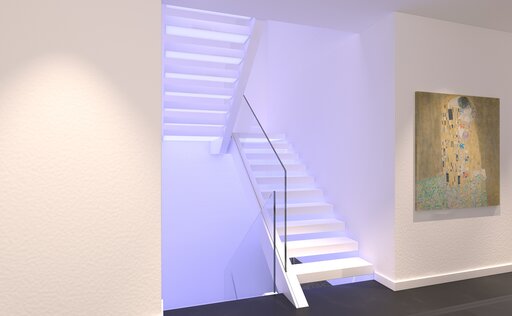 Escalier en Corian