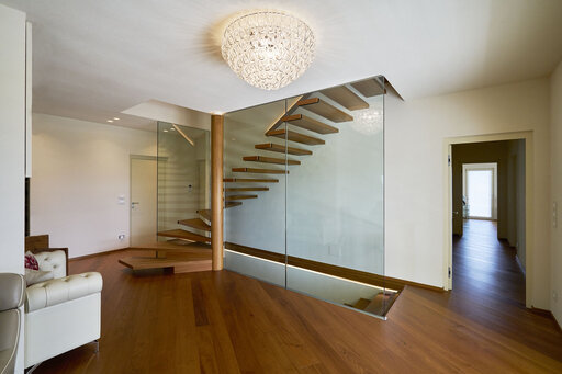 Spike - tragende Glastreppe florence Siller Design 1