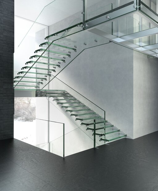 Montana - Siller Glastreppen mit schwebend Glas walkway montana usa